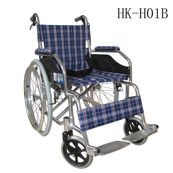 HKL01A铝合金轮椅B款（铝合金手扶圈）4